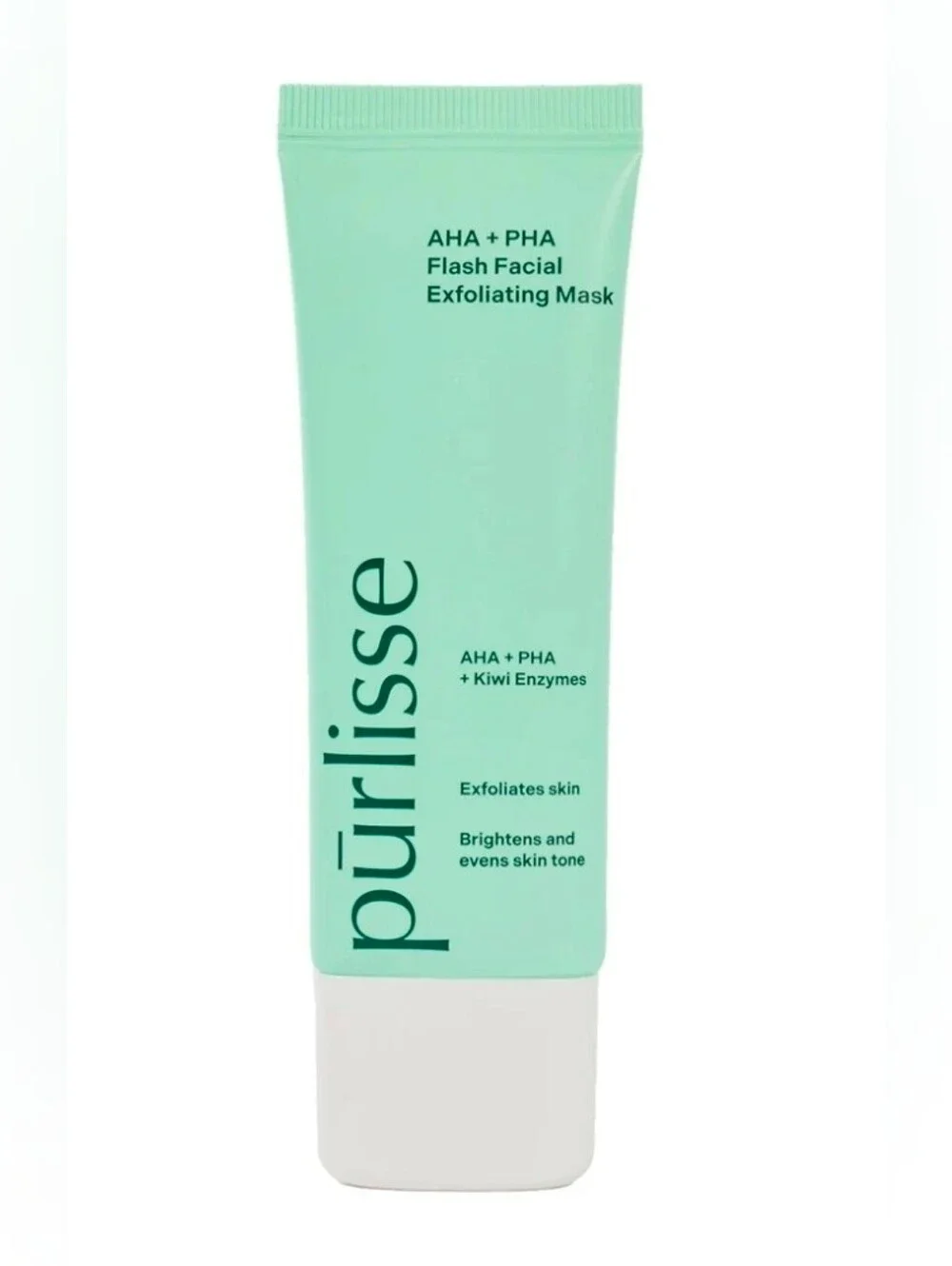 NEW Purlisse AHA + PHA Flash Facial Exfoliating Mask Full Size 1.7 Oz / 50 ML e